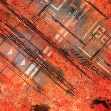 Red Earth 2ft x 2ft Playmat