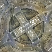 Roundabout 3ft x 3ft Alternative Playmat