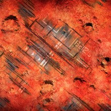 Red Earth 4ft x 4ft Playmat