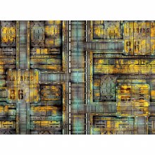 Industrial Platform 60" x 44" Playmat