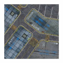 Average City 4ft x 4ft Playmat