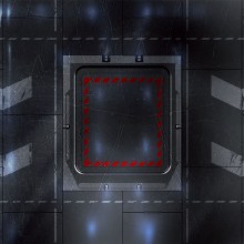 Black Hangar 2ft x 2ft Alternative Playmat
