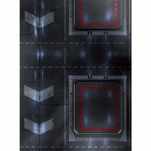 Black Hangar 22" x 30" Playmat