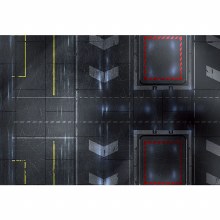 Black Hangar 30" x 44" Playmat Black Hangar 30" x 44" Playmat