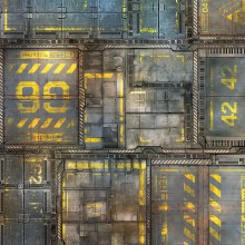 Blue Orange Sector 2ft x 2ft Playmat
