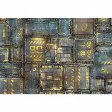 Blue Orange Sector 30" x 44" Playmat Blue Orange Sector 30" x 44" Playmat
