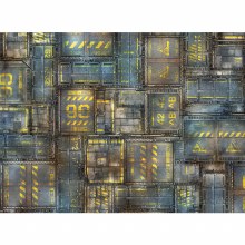 Blue Orange Sector 60" x 44" Playmat
