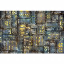 Blue Orange Sector 6ft x 4ft Playmat