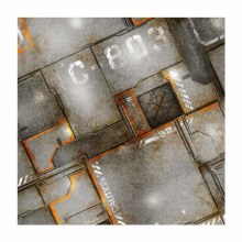 Concrete City 2ft x 2ft Alternative Playmat