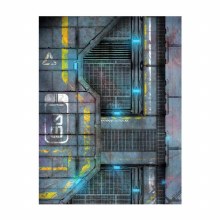 Cyberpunk Hanger 22" x 30" Playmat