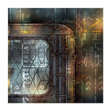 City at Night 2ft x 2ft Playmat
