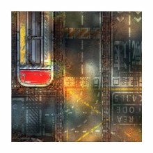 City at Night 2ft x 2ft Alternative Playmat