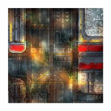 City at Night 3ft x 3ft Playmat
