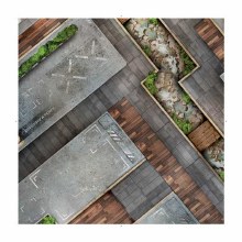 Concrete Plaza 2ft x 2ft Alternative Playmat