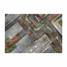 Concrete Plaza 30" x 44" Playmat