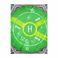 Landing Pad 22" x 30 Playmat