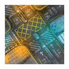 Neo Tokyo Streets 2ft x 2ft Playmat