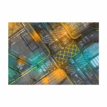 Neo Tokyo Streets 30" x 44" Playmat