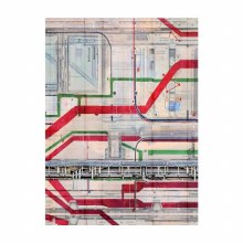 Neo Tokyo Docks 22" x 30" Playmat