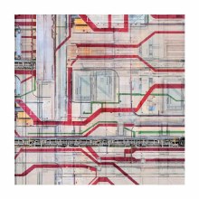 Neo Tokyo Docks 4ft x 4ft Playmat
