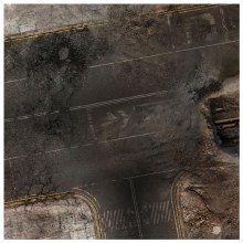 Roadworks 2ft x 2ft Alternative Playmat Roadworks 2ft x 2ft Alternative Playmat