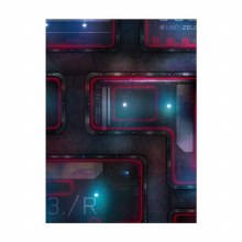 Techno Warehouse 22" x 30" Playmat