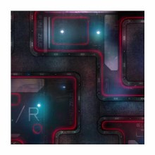 Techno Warehouse 2ft x 2ft Playmat