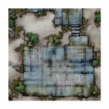 Zen Garden 2ft x 2ft Playmat