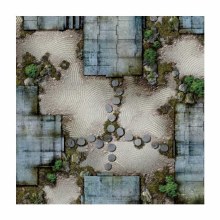 Zen Garden 2ft x 2ft Alternative Playmat
