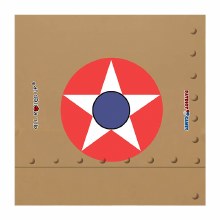 8" x 8" Military Themed Dice Tray - USA