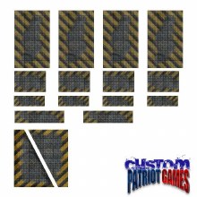 Warhammer 11th Edition Terrain Footprint Set - City Hazard