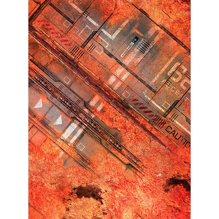 Red Earth 22" x 30" Playmat