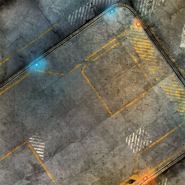 Sleepless City Streets 2ft x 2ft Playmat