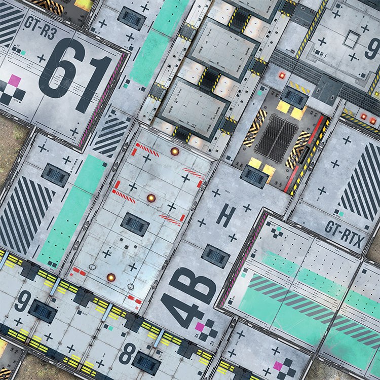 Nullbite 4ft x 4ft Playmat