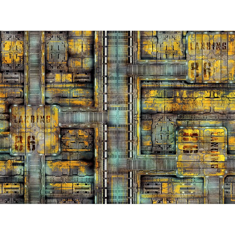 Industrial Platform 60" x 44" Playmat