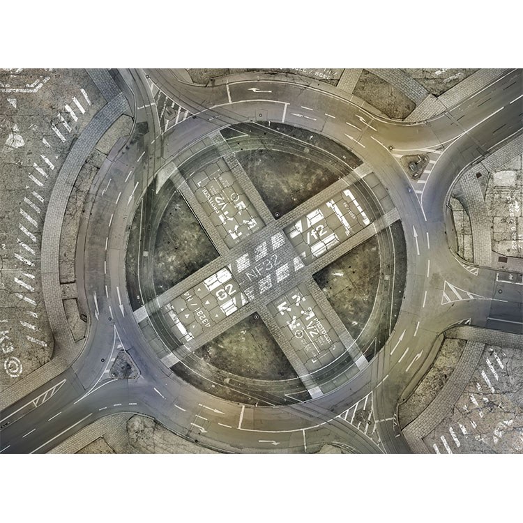 Roundabout 60" x 44" Playmat