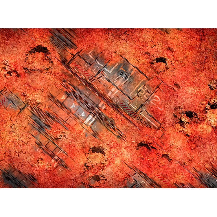 Red Earth 60" x 44" Playmat