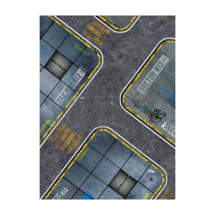 Average City 22" x 30" Playmat