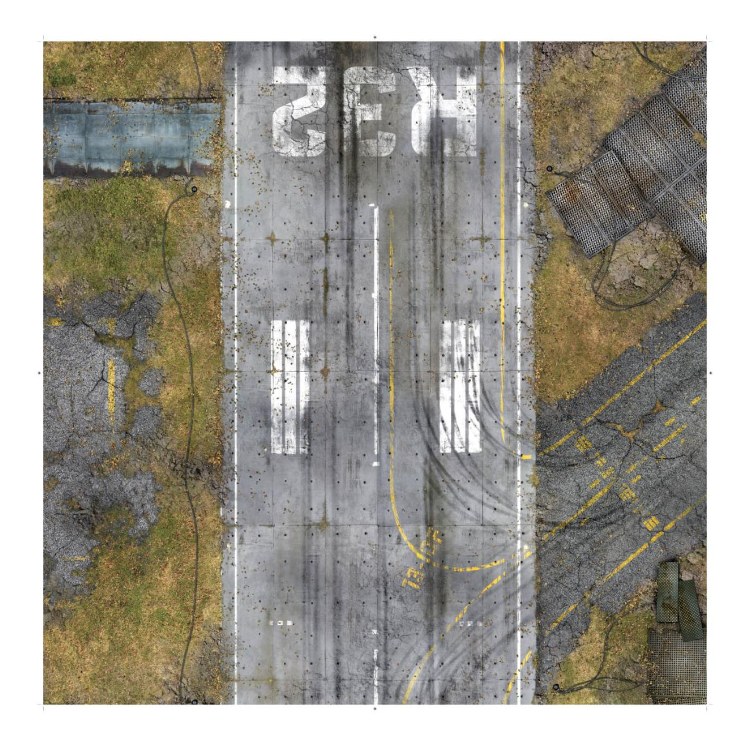 Airfield 3ft x 3ft Playmat