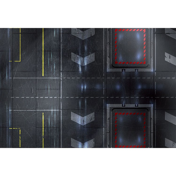 Black Hangar 30" x 44" Playmat