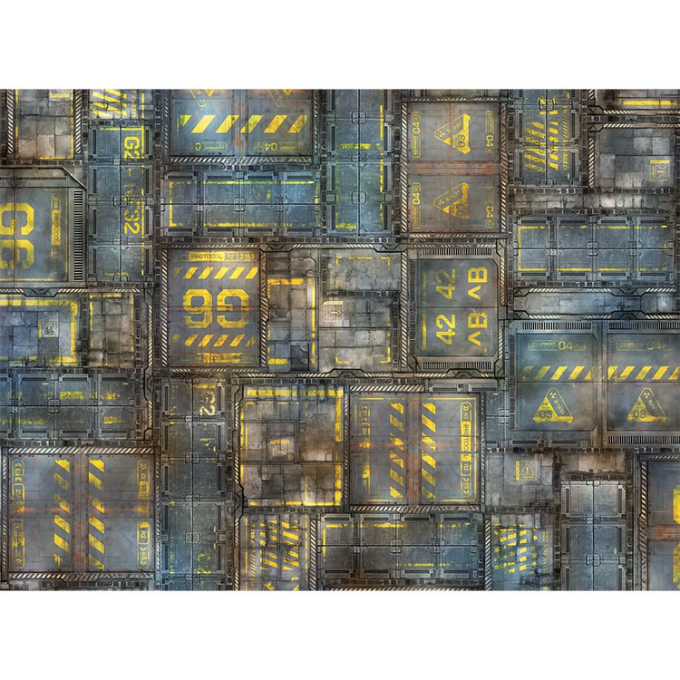 Blue Orange Sector 60" x 44" Playmat