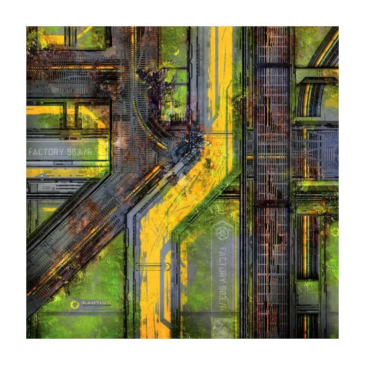 Chem Factory 3ft x 3ft Playmat