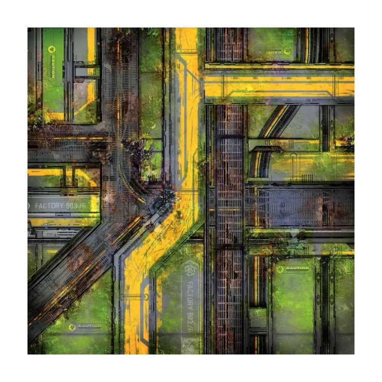 Chem Factory 4ft x 4ft Playmat