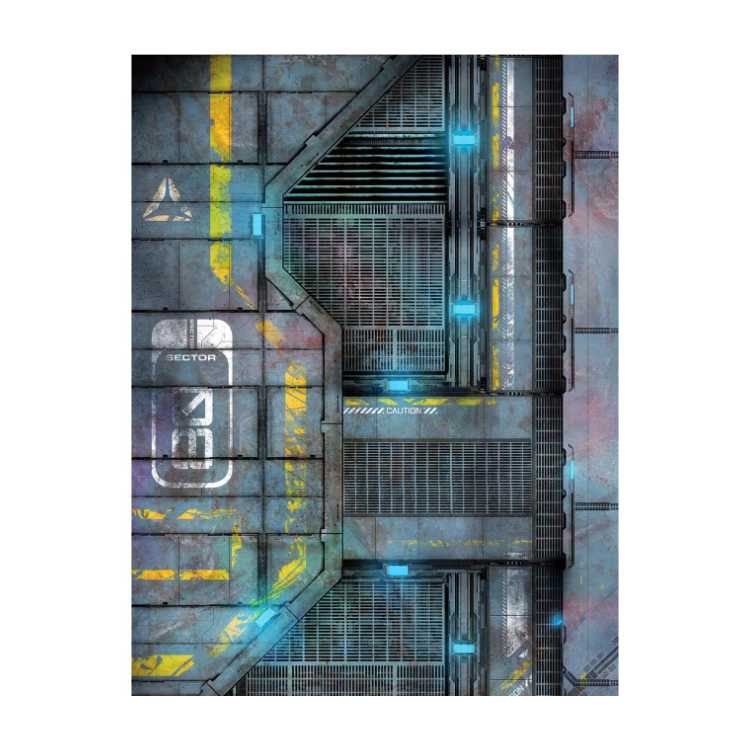 Cyberpunk Hanger 22" x 30" Playmat