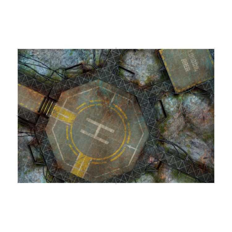 Copter Pad 30" x 44" Playmat