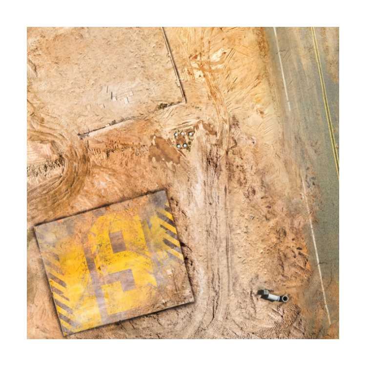 Construction Site 2ft x 2ft Playmat