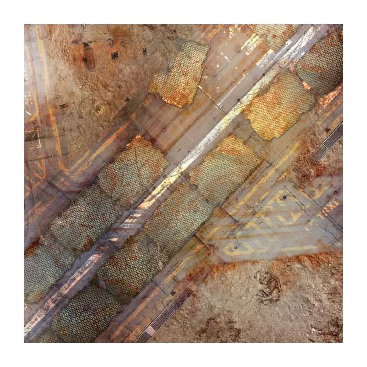 Desert Landing Strip 2ft x 2ft Playmat