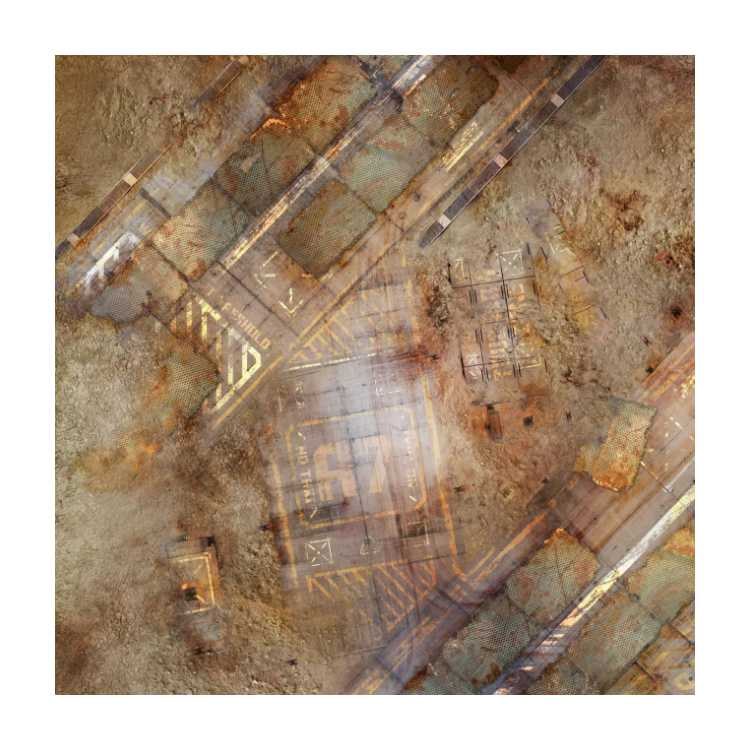 Desert Landing Strip 3ft x 3ft Playmat