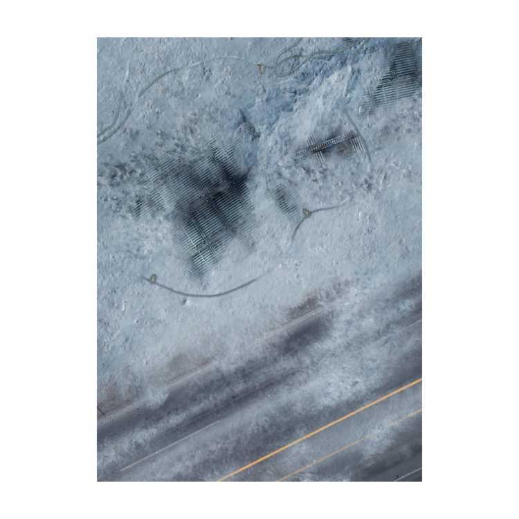 Frozen Highway 22" x 30" Playmat