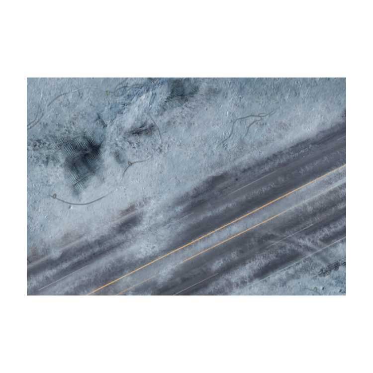Frozen Highway 30" x 44" Playmat